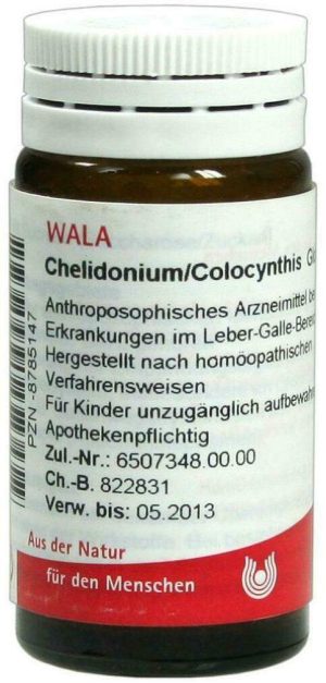 Wala Chelidonium Colocynthis 20 G Globuli