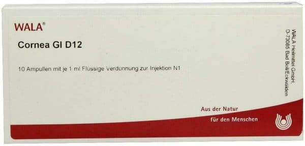 Wala Cornea Gl D12 10 X 1 ml Ampullen