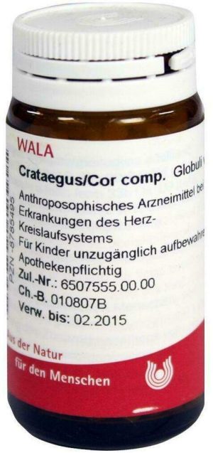 Wala Crataegus Cor Comp. 20 G Globuli