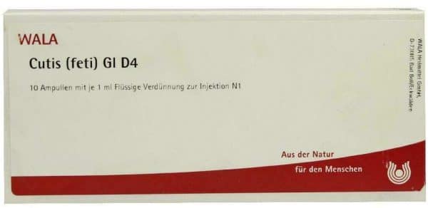 Wala Cutis Feti Gl D4 10 X 1 ml Ampullen