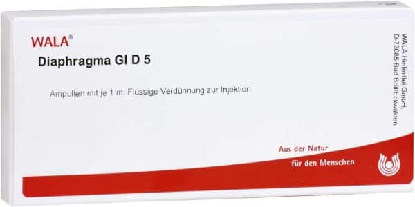 Wala Diaphragma Gl D5 10 X 1 ml Ampullen