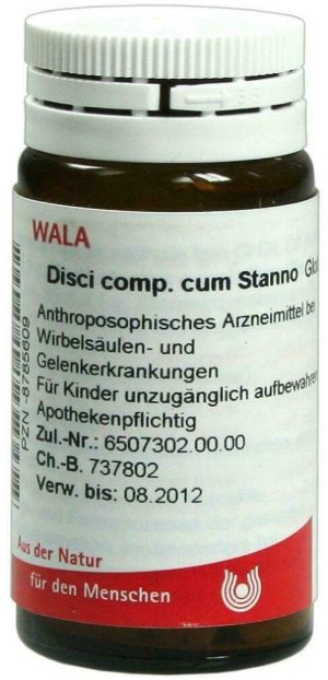 Wala Disci Comp. Cum. Stanno 20 G Globuli
