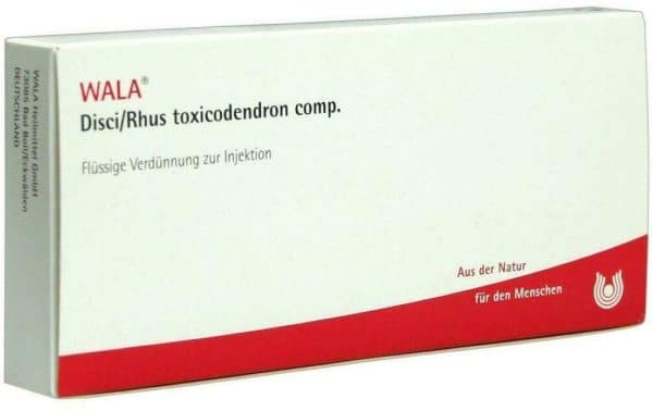 Wala Disci Rhus Tox. Comp. 10 X 1 ml Ampullen