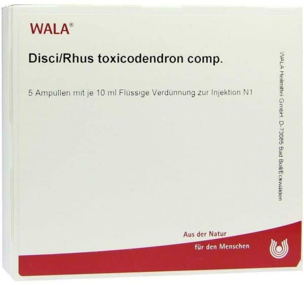 Wala Disci- Rhus Tox. Comp. 5 X 10 ml Ampullen