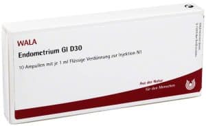 Wala Endometrium Gl D30 10 X 1 ml Ampullen