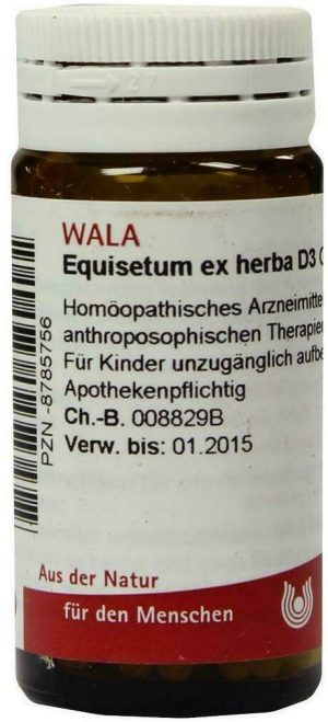 Wala Equisetum Ex Herba D3 20 G Globuli
