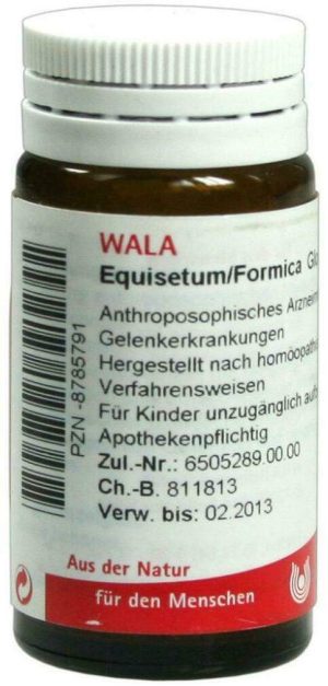 Wala Equisetum Formica 20 G Globuli