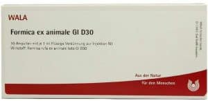 Wala Formica Ex Animale Gl D30 10 X 1 ml Ampullen