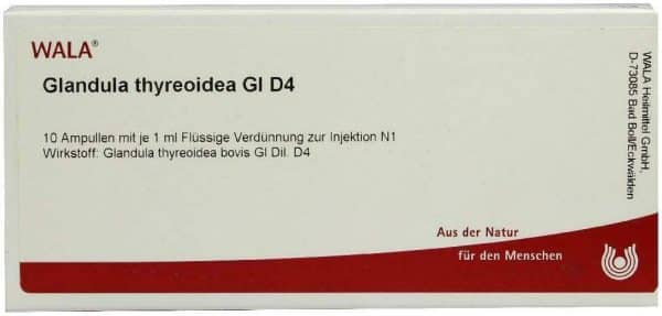 Wala Glandula Thyreoidea Gl D4 10 X 1 ml Ampullen