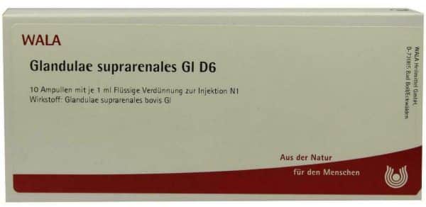 Wala Glandulae Suprarenales Gl D6 10 X 1ml Ampullen