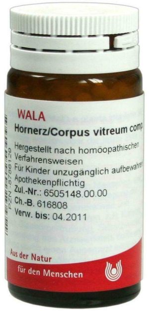 Wala Hornerz Corpus Vitreum Comp. 20 G Globuli