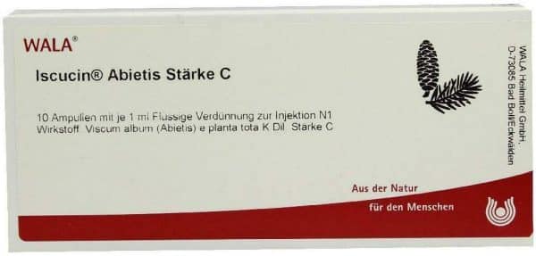 Wala Iscucin Abietis Stärke C 10 X 1 ml Ampullen