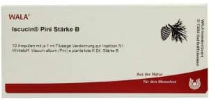 Wala Iscucin Pini Stärke B 10 X 1 ml Ampullen