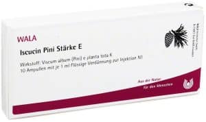 Wala Iscucin Pini Stärke E 10 X 1 ml Ampullen