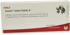 Wala Iscucin Salicis Stärke A 10 X 1 ml Ampullen