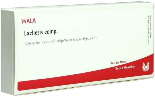 Wala Lachesis Comp. 10 X 1 ml Ampullen
