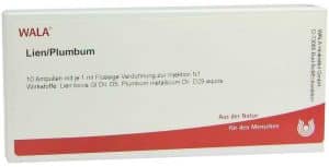 Wala Lien Plumbum 10 X 1 ml Ampullen
