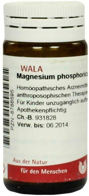 Wala Magnesium Phosphoricum Cum Cinere Avenae D6 20 G Globuli