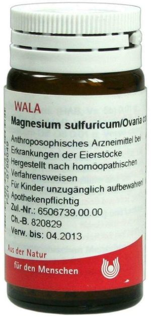 Wala Magnesium Sulfuricum Ovaria Comp. 20 G Globuli