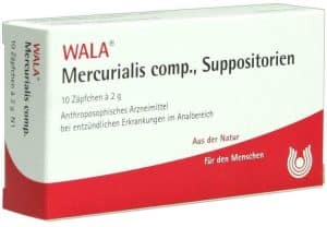 Wala Mercurialis Comp. Suppositorien 10 X 2 G