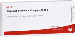 Wala Musculus Deltoideus Komplex Gl D5 10 X 1 ml Ampullen