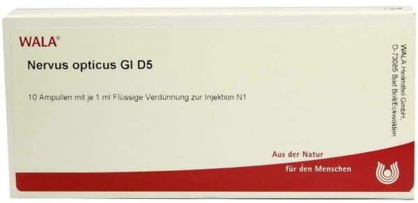 Wala Nervus Opticus Gl D5 10 X 1 ml Ampullen