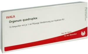 Wala Organum Quadruplex 10 X 1 ml Ampullen
