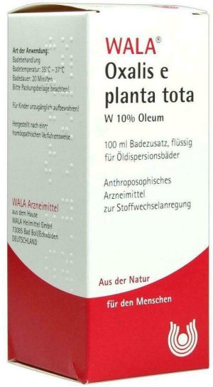 Wala Oxalis E Planta Tota W 10% Oleum 100 ml Öl