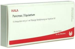 Wala Pancreas- Equisetum 10 X 1 ml Ampullen