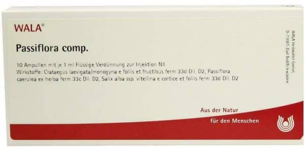 Wala Passiflora Comp. 10 X 1 ml Ampullen