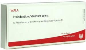 Wala Periodontium Stannum Comp. 10 X 1 ml Ampullen