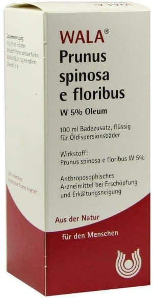 Wala Prunus Spinosa E Flor. W 5% Oleum 100 ml Öl