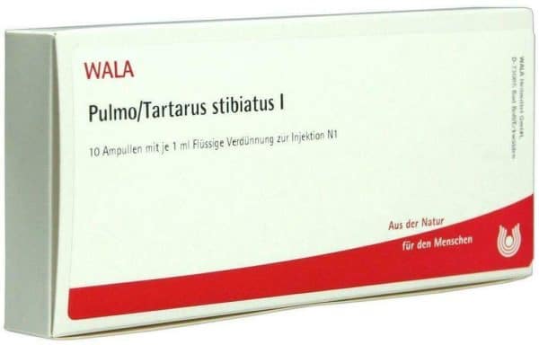 Wala Pulmoo-Tartarus Sibiatus I 10 X 1 ml Ampullen