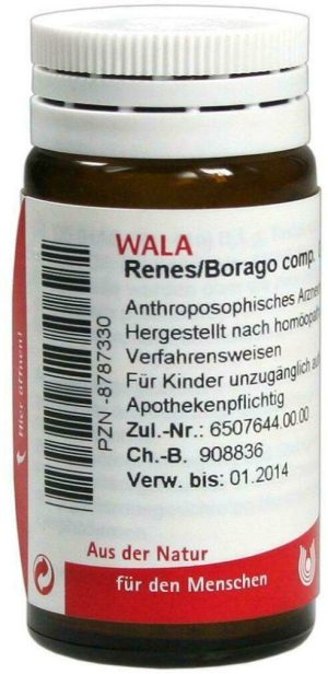 Wala Renes Borago Comp. 20 G Globuli