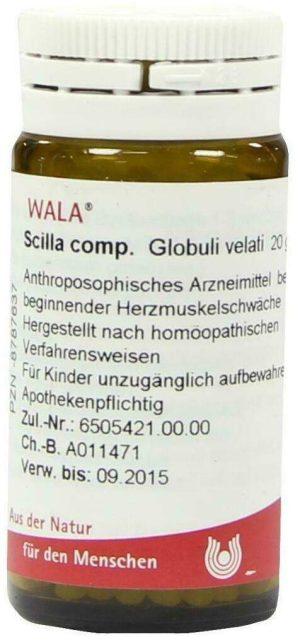 Wala Scilla Comp. 20 G Globuli