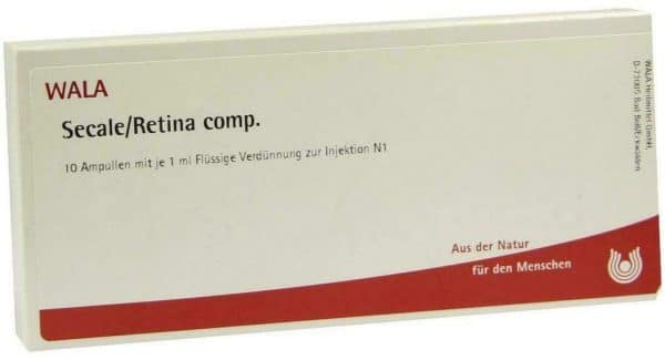 Wala Secale Retina Comp. 10 X 1 ml Ampullen