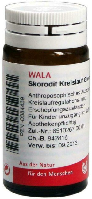 Wala Skorodit Kreislauf Velati 20 G Globuli