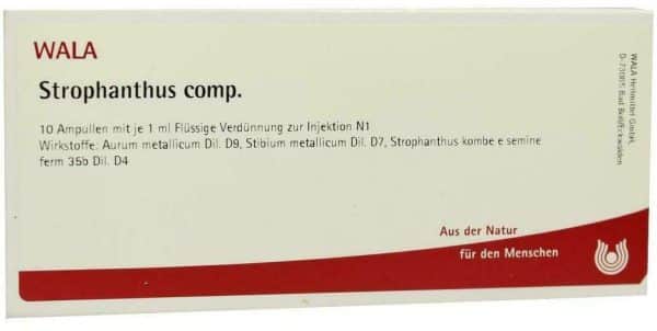 Wala Strophanthus Comp. 10 X 1 ml Ampullen