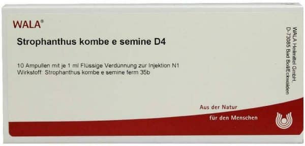 Wala Strophanthus Kombe E Semine D4 10 X 1 ml Ampullen