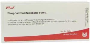 Wala Strophanthus Nicotian Comp. 10 X 1 ml Ampullen
