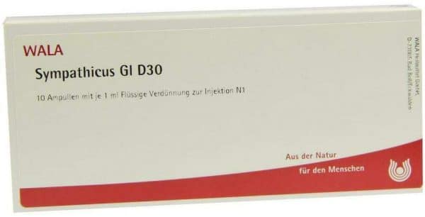 Wala Sympathicus Gl D30 10 X 1 ml Ampullen