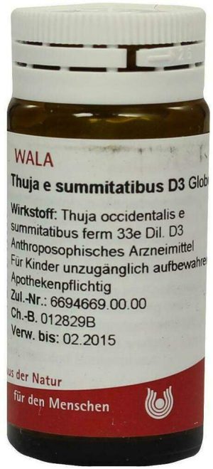 Wala Thuja E Summitatibus D3 20 G Globuli