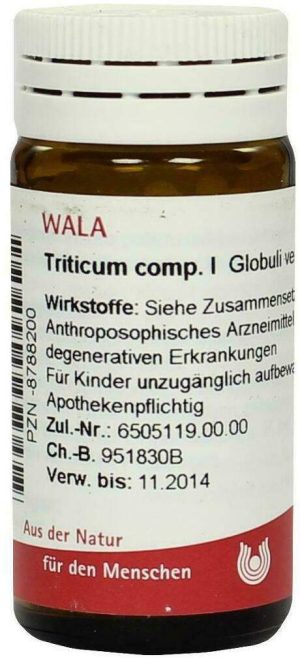 Wala Triticum Comp. I 20 G Globuli