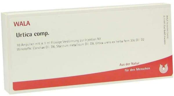 Wala Urtica Comp. 10 X 1 ml Ampullen