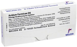 Weleda Acidum Formicae D6 8 X 1 ml Ampullen