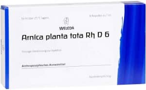 Weleda Arnica Planta Tota Rh D6 8 X 1 ml Ampullen