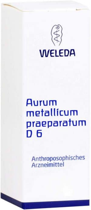 Weleda Aurum Metallicum Präparatum D6 50 G Trituration