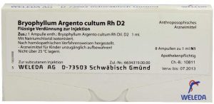 Weleda Bryophyllum Argento Cultum Rh D2