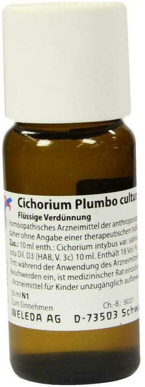 Weleda Cichorium Plumbo Cultum D 3 Dilution 50 ml