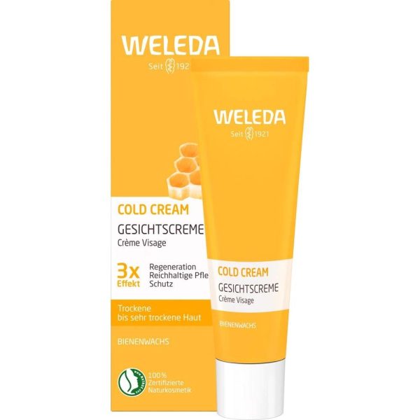 Weleda Coldcream Gesichtscreme - pflegt und schützt intensiv trockene bis sehr trockene Haut